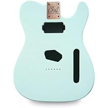 Telecaster Humbucker Guitar Body   Sonic Blue Vintage Nitro Satin- 2 Piece American Alder