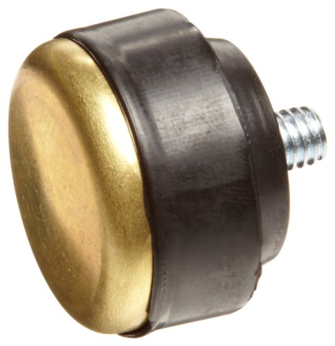 Nupla 15161 Brass Face QC Replaceable Tip for Impax Dead Blow and Quick Change Hammers, 1.5