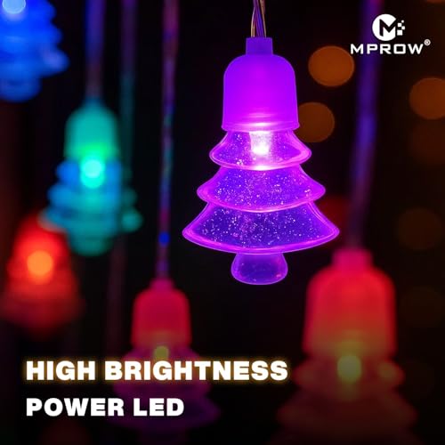Image of MPROW Christmas Tree String Lights - Multi-Color LED Fairy Lights for Home Decoration, Indoor Festival Decor, Party, and Celebration - 20 LEDs, Energy Efficient (Smart Lighting Brilliant Living)