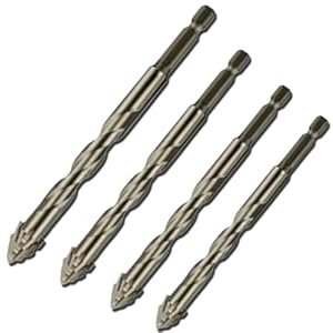 Momojoji Vierschneidiger Sägezahn-Exzenterbohrer Set