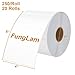 FungLam Thermal Labels 4x6 Direct Thermal Shipping Labels, 20 Rolls with 250 Labels/Roll, 1'' Core, Compatible Zebra 2844 ZP-450 ZP-500 ZP-505 Thermal Printer Label