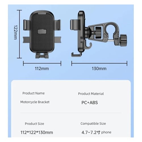 Support de téléphone pour vélo anti-vibration guidon 32 mm