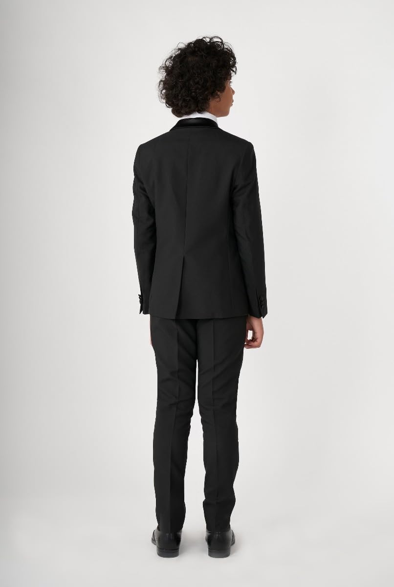 Boys' Wedding 2 Pieces Suit Tuxedos Shawl Lapel One Button Jacket Pants