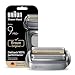 Braun Series 9 PRO+ Electric Shaver ORIGINAL Replacement Head, Get Back 100% Performance, Compatible With Series 9 Shavers, Braun Clean & Renew, 96M