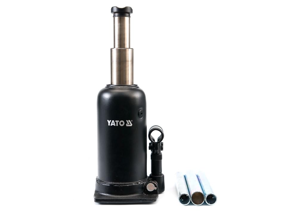 Cric Idraulico telescopico a Bottiglia YATO 5T 230-500 mm