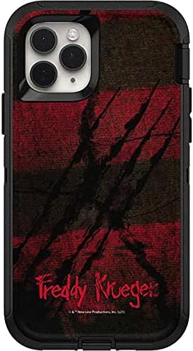 Skinit Decal Skin Compatible with OtterBox Defender iPhone 11 Pro Case - Officially Licensed Warner Bros Freddy Krueger Scratch Design