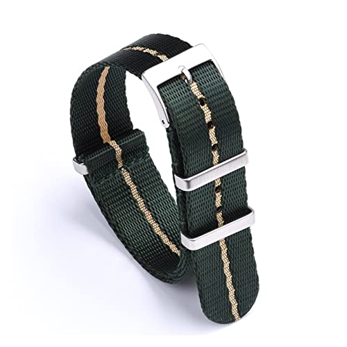 Correa de tela deportiva de paracaídas para reloj de hombre y mujer en aventuras urbanas