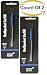 Montblanc U.S.A. 15155 Ballpoint Pen Refills, Broad Point, Blue Ink, 2 Pack