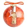 Un Air d’Antan® Coffret Cadeau Boule de Sapin de Noël : Eau de Toilette Vintage JOIE et son Porte Clé Tour Eiffel, Parfum: Fleur d’Oranger, Pétales de Rose et Brin de Muguet, 55ml