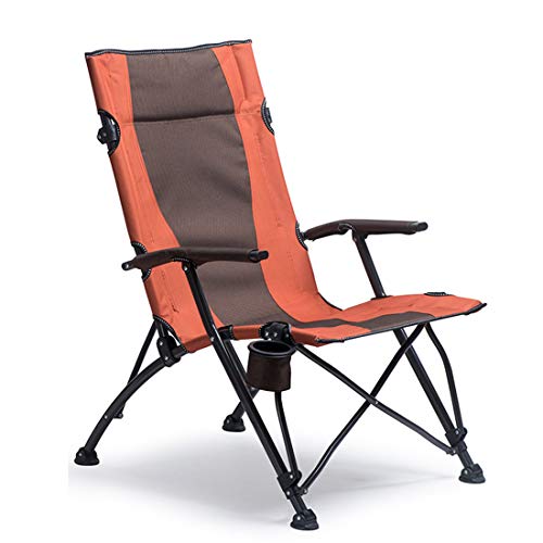 Folding Camping Chair High Back Directors - with Cup Holder Carry Bag Durable