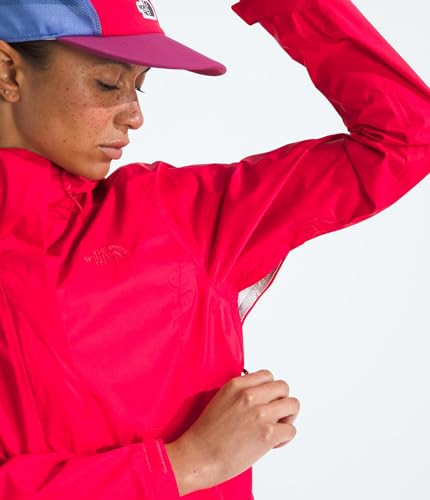 Image of THE NORTH FACE Women's Venture 2 Waterproof Hooded Rain Jacket | Raincoat With Breathable Dryvent 2.5l Fabric, Pit-zips