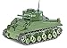 COBI Historical Collection World War II Sherman M4A1 Tank, Green, 1:48 Scale