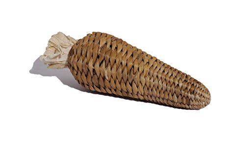 Rosewood Naturals Animal Activity Toy Banana Leaf Carrot Stuffer, pequeño, Transparente