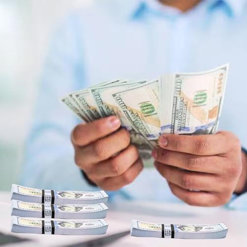 Pine & Linen 150pcs Self Sealing Currency Straps, Cash Money Bands Currency Paper Bands, Bill Wrappers Tape for Bank Supermarket Money Organiz(25$)