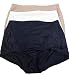 Maidenform Ladies Tummy Toning Briefs, XX-Large, Black/White/Latte Lift - 3-Pack