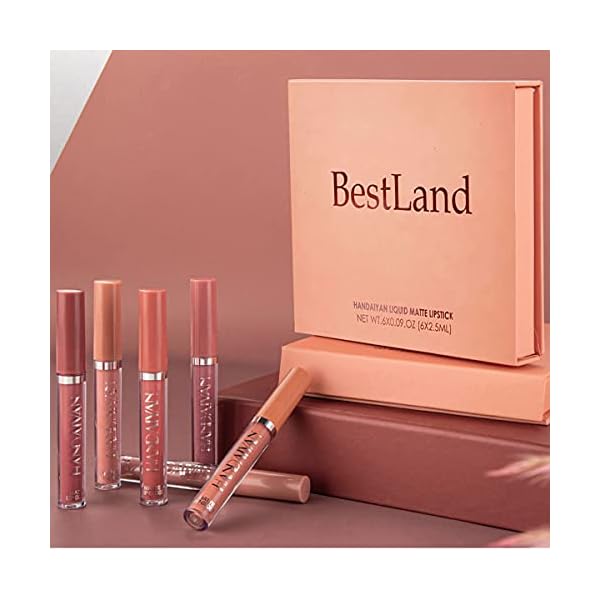 6Pcs-Matte-Liquid-Lipstick-Makeup-Set-Matte-liquid-Long-Lasting-Wear-Non-Stick-Cup-Not-Fade-Waterproof-Lip-Gloss-Set-A 6Pcs Matte Liquid Lipstick Makeup Set, Matte liquid Long-Lasting Wear Non-Stick Cup Not Fade Waterproof Lip Gloss (Set A)