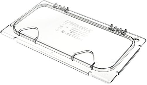 Couvercle Carlisle Coldmaster EZ 1/3 avec encoche pour ustensile de service en lot de 2
