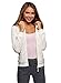 Produktbild oodji Ultra Damen Lounge-Kapuzenshirt aus Fleece, Weiß, DE 34 / EU 36 / XS