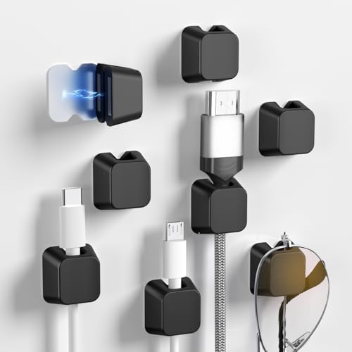 Maveek 超強磁力 8mmまで対応 マグネットケーブルホルダー の商品画像 1