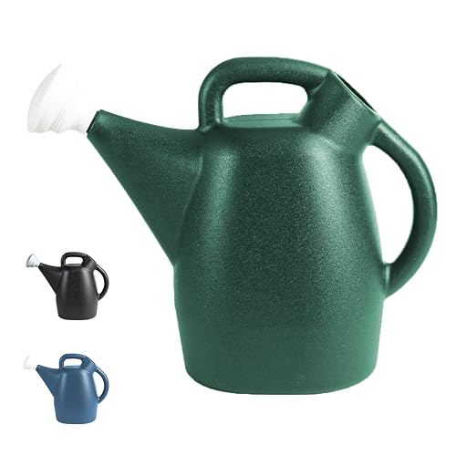 Chapin 48009 Watering Can, 2 Gallon, Indoor and Outdoor Plants, Lawn, Garden, Removable Nozzle, Drip-Free Sprinkler Head, Recycled Plastic, Green
