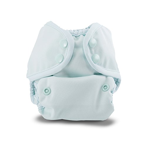 Buttons Cloth Diaper Cover – Newborn Snap (7-12lbs) (Sea Breeze)