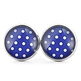 MATERIAL/ GRÖSSE: Bei diesen SCHMUCKZUCKER Ohrringen mit Muster handelt es sich um silber-farbene Modeschmuck Stecker (Messing-Legierung) - Du kannst zwischen 2 Größen wählen - Durchmesser Außenkante: 1,4 oder 1,2 Zentimeter