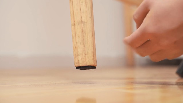 Shappy 2 Packs 120 x 2 x 0.12 Inch Felt Strips with Adhesive Backing Felt Tape Roll Non Slip Self Adhesive Cuttable Furniture Pads for Protecting Hardwood Floors, Chairs, Wall(Black)