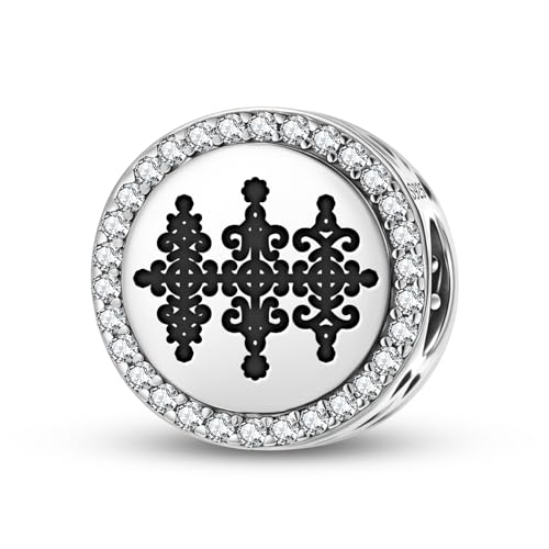 Magic Charms Plata de ley 925 Central America Marassa Joyería Fit Pulsera Encanto étnico Cultural Símbolos Regalos para Mujeres
