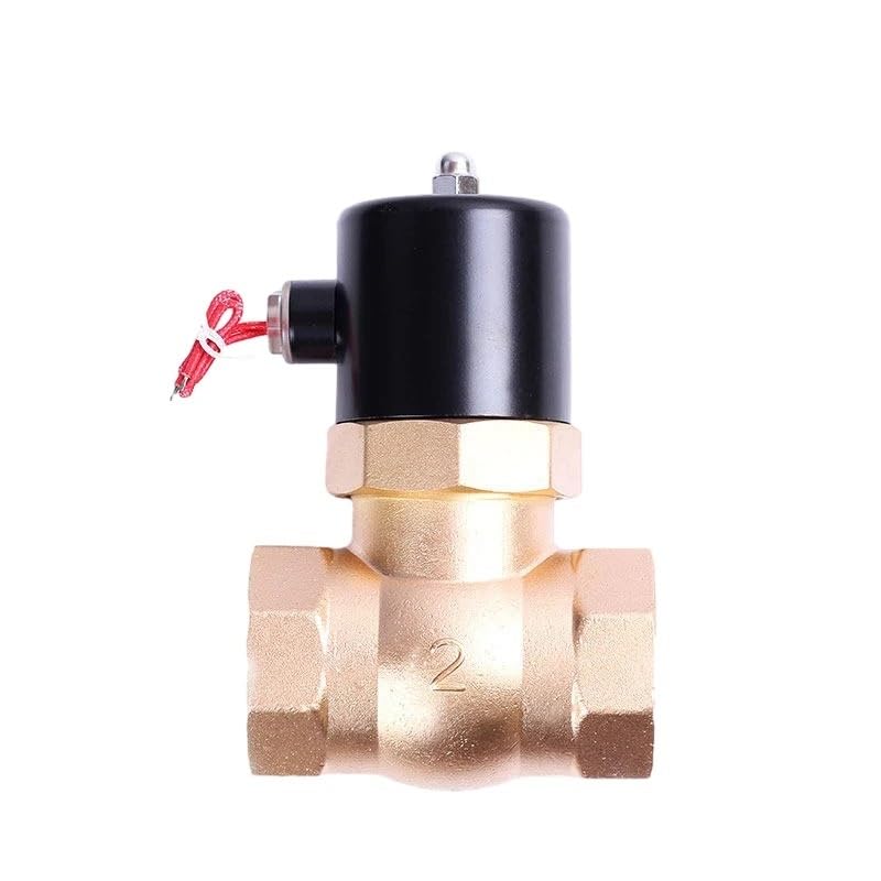 Électrovanne à vapeur 2" laiton normalement fermée haute sécurité