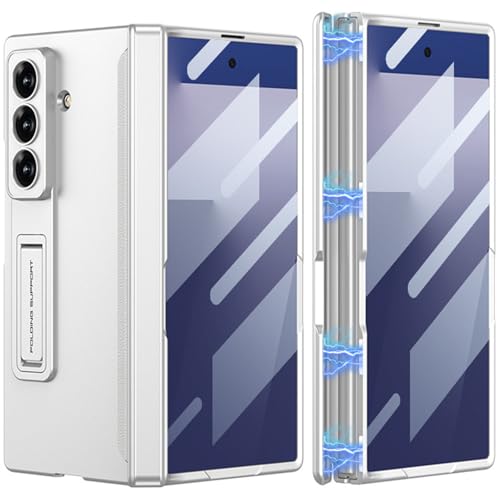 Coque rigide Samsung Galaxy Z Fold 7 argent pour protéger votre téléphone portable au quotidien