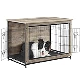 犬 ケージ 木目調 ウッディサークル 98x65x68cm PFC003G01