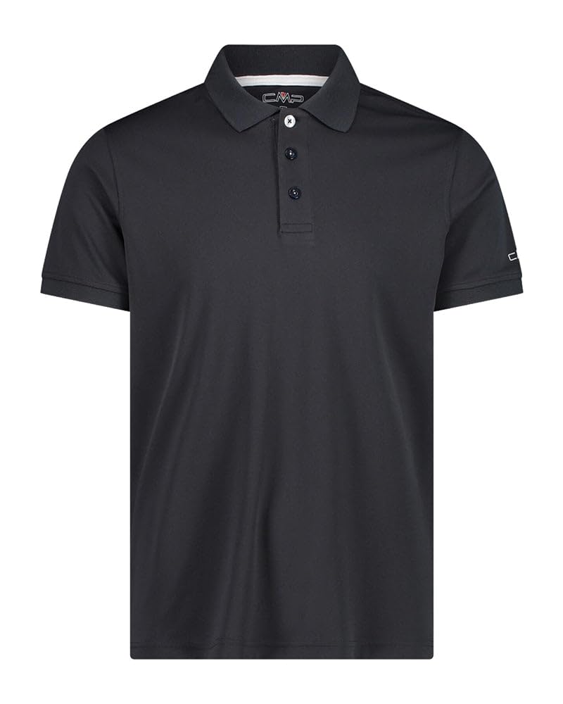 CMP Men's Polo Antracite-Bianco UK L