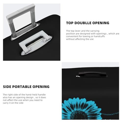 Travel Luggage Cover Prostate Cancer Awareness 1 Fashion Washable Baggage Suitcase Protector Fit For Luggage Large4