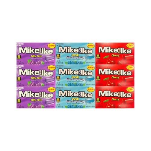 Variety Pack Mike and Ike Candy 9 Count miniatura 2