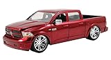 Jada 54040r 2014 Dodge Ram 1500 Pick Up Truck Red Custom Edition 1-24 Diecast Model