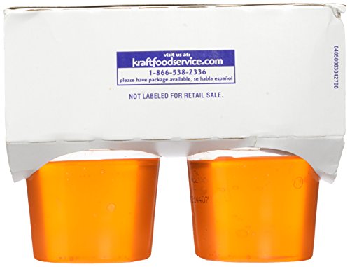Handi Snacks Gels, Orange, 3.5 Oz. Cups, 4 Per Sleeve (Pack Of 4) #TOP2