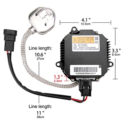 image for TTIIHOT HID Ballast with Ignitor - Headlight Control Unit - Replaces 2