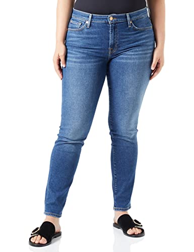 Jean 7 For All Mankind JSWX1200 bleu foncé pour sublimer les silhouettes taille 34