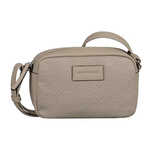 TOM TAILOR Mirenda Damen Umhängetasche Handtasche Mittelgroß Beige