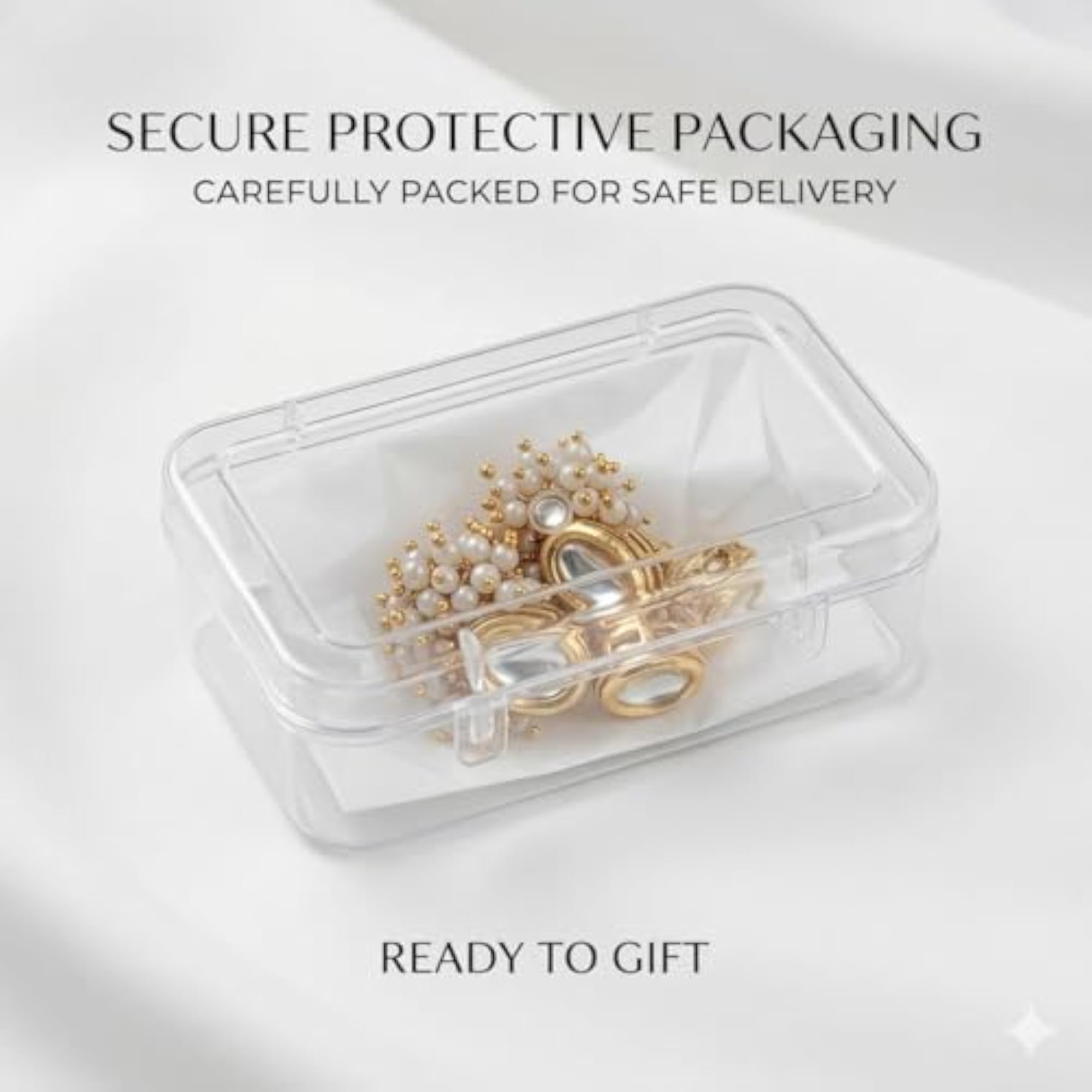 Women's Pearl and Crystal Stud Earrings, Elegant Ear Jacket Style