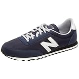 zapatillas new balance 410 azul marino Tipo de tacón: Plano New Balance 410, Zapatillas Unisex Adulto, Azul (Navy/White Orange), 44.5 EU