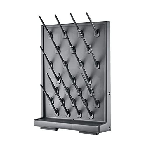 VBVARV Rejilla De Secado De Tubos De Ensayo, Rejilla De Goteo De Tubos De Ensayo De Metal, Rejilla De Drenaje De Laboratorio, para Suministros De Ciencia Escolar,B,1PCS