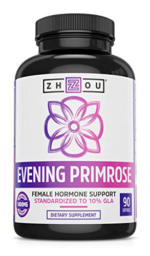 Evening Primrose Oil Capsules- Supports Hormone Balance for Women, PMS & Menopause Support