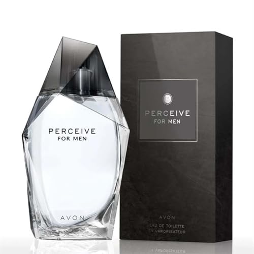 Avon Perceive Cologne for Men, 3.4 fl. oz (100 mL) – Fresh Aromatic Men’s Fragrance with Sparkling Citrus, Sage & Cedarwood – Long Lasting Perfume for Men, Designer Cologne for Men, Great for Men’s Gifts