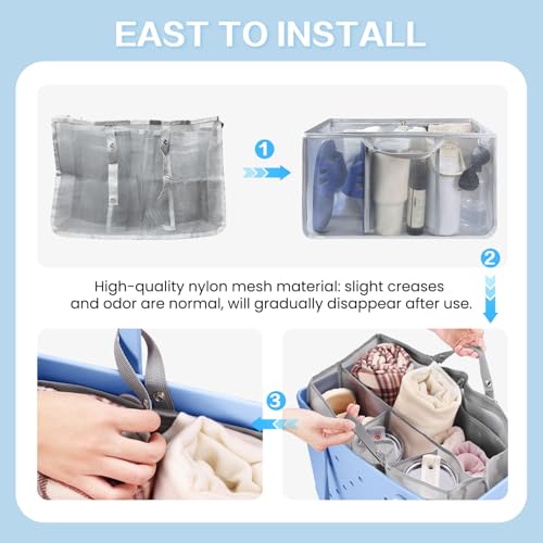 Image of XYFuuee Beach Bag Organizer Insert Divider for X Large Bogg Bag Accessories