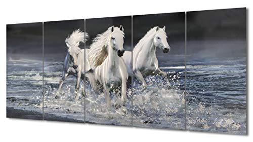 Bring Modern Industrial Charm to Your Space With Stunning Horse Metal Art
