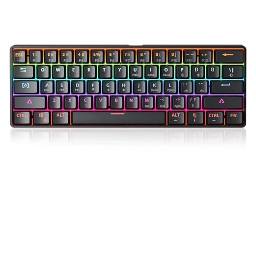 Clavier mécanique filaire à 61 touches remplaçable à chaud MK61-HEI - 7