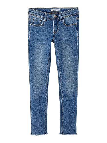 NAME IT Mädchen NKFPOLLY Skinny Jeans 1191-IO NOOS Jeanshose, Medium Blue...