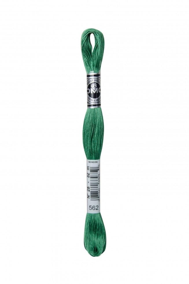 DMC Size 25 Coton A Broder Special Embroidery Thread - 562 Green - Each — image 1