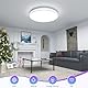 LED Deckenleuchte 20W, Deckenlampe Badezimmer Rund Kaltweiß 5000K, Badezimmerlampe Sehr Hell, Bad Lampe Decken Wasserfest IP44, Badlampe LED für Flur Küche Wohnzimmer WC, Ceiling Light 26CM 1800LM